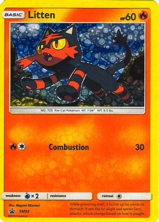 Litten SM02 - Holofoil Miscellaneous Cards & Products - Promo