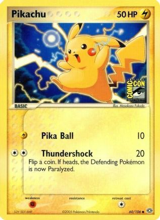 Pikachu 060/106 Miscellaneous Cards & Products - Promo