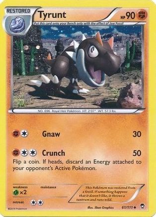 Tyrunt 061/111 - Holofoil Miscellaneous Cards & Products - Promo
