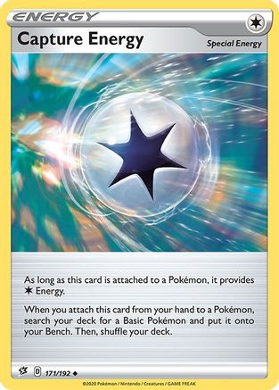 Capture Energy 171/192 - Reverse Holofoil SWSH02 Rebel Clash - Uncommon