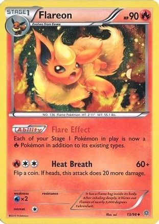 Flareon 013/98 - Holofoil Miscellaneous Cards & Products - Promo