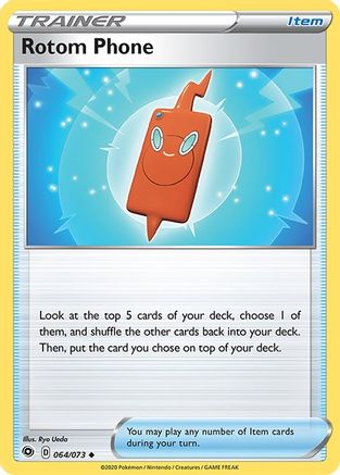 Rotom Phone 064/73 Champions Path - Uncommon