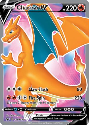 Charizard V SWSH050 - Holofoil SWSH Sword & Shield Promo Cards - Promo