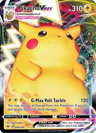 Pikachu VMAX 044/185 - Holofoil SWSH04 Vivid Voltage - Ultra Rare
