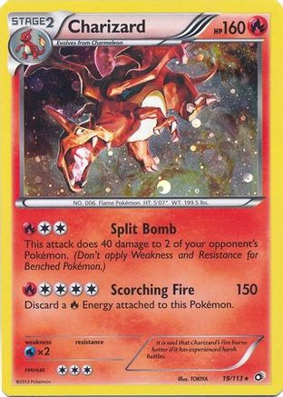 Charizard 019/113 - Holofoil Miscellaneous Cards & Products - Promo
