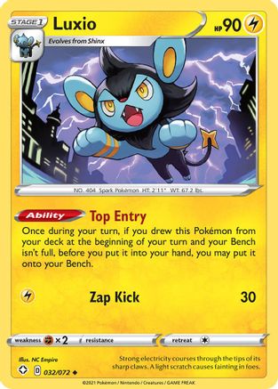 Luxio 032/072 Shining Fates - Uncommon