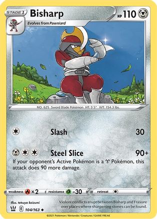 Bisharp 104/163 SWSH05 Battle Styles - Uncommon