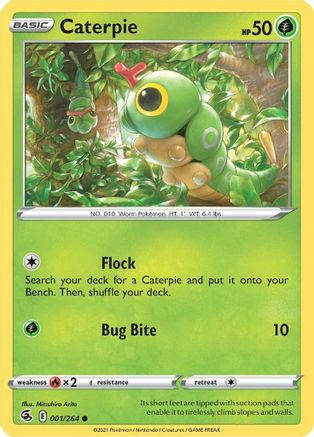 Caterpie 001/264 SWSH08 Fusion Strike - Common