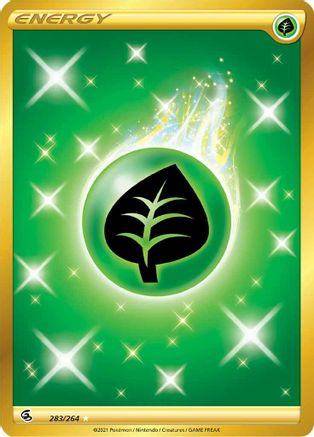 Grass Energy (Secret) 283/264 - Holofoil SWSH08 Fusion Strike - Secret Rare