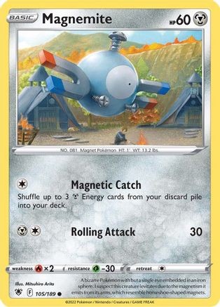 Magnemite 105/189 SWSH10 Astral Radiance - Common