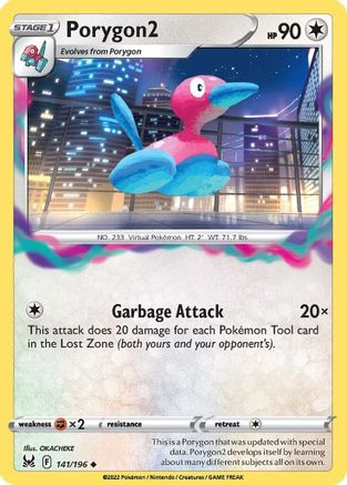 Porygon2 141/196 SWSH11 Lost Origin - Uncommon
