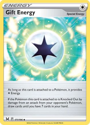 Gift Energy 171/196 - Reverse Holofoil SWSH11 Lost Origin - Uncommon