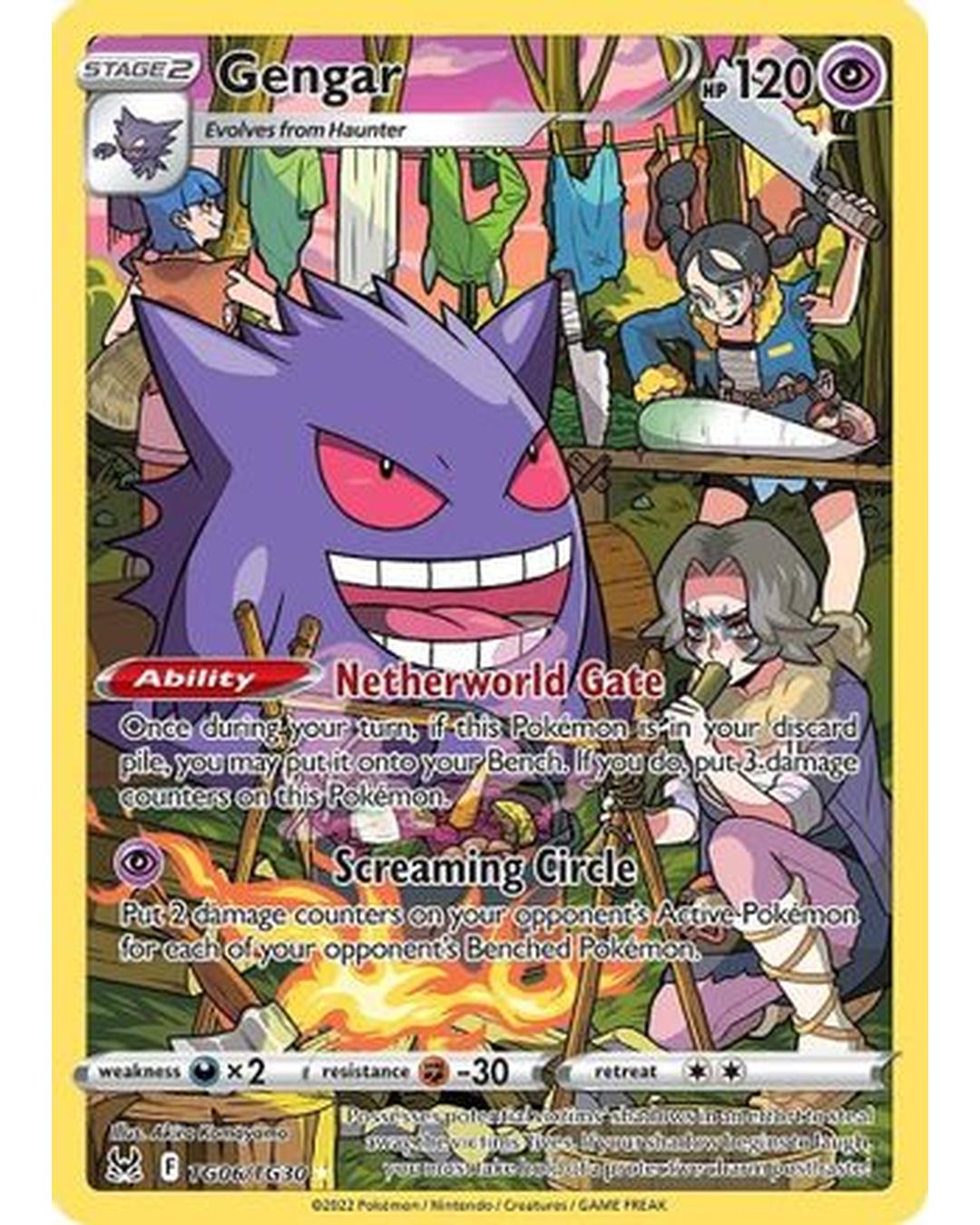 Gengar TG06/TG30 - Holofoil SWSH11 Lost Origin Trainer Gallery - Ultra Rare