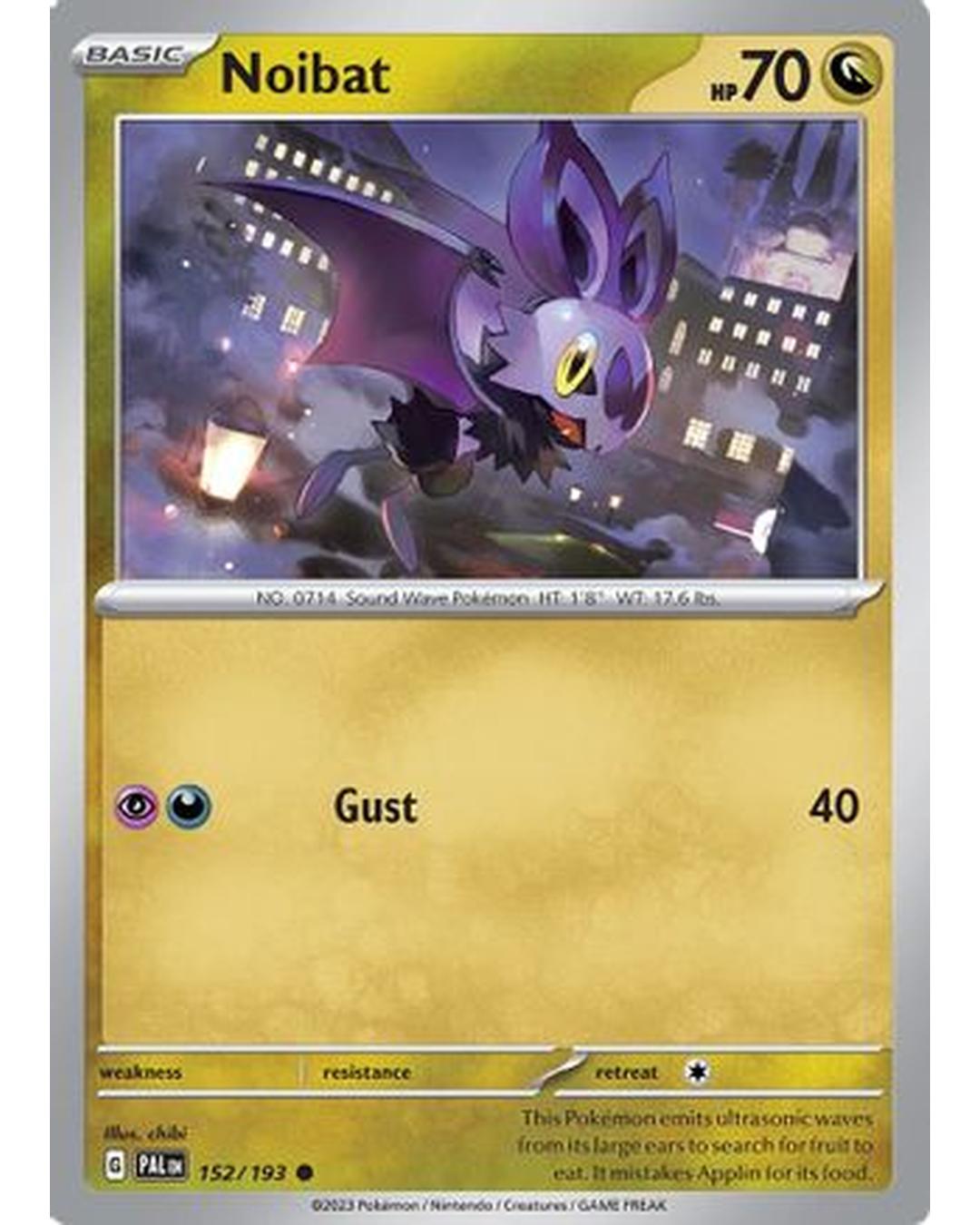 Noibat 152/193 SV02 Paldea Evolved - Common