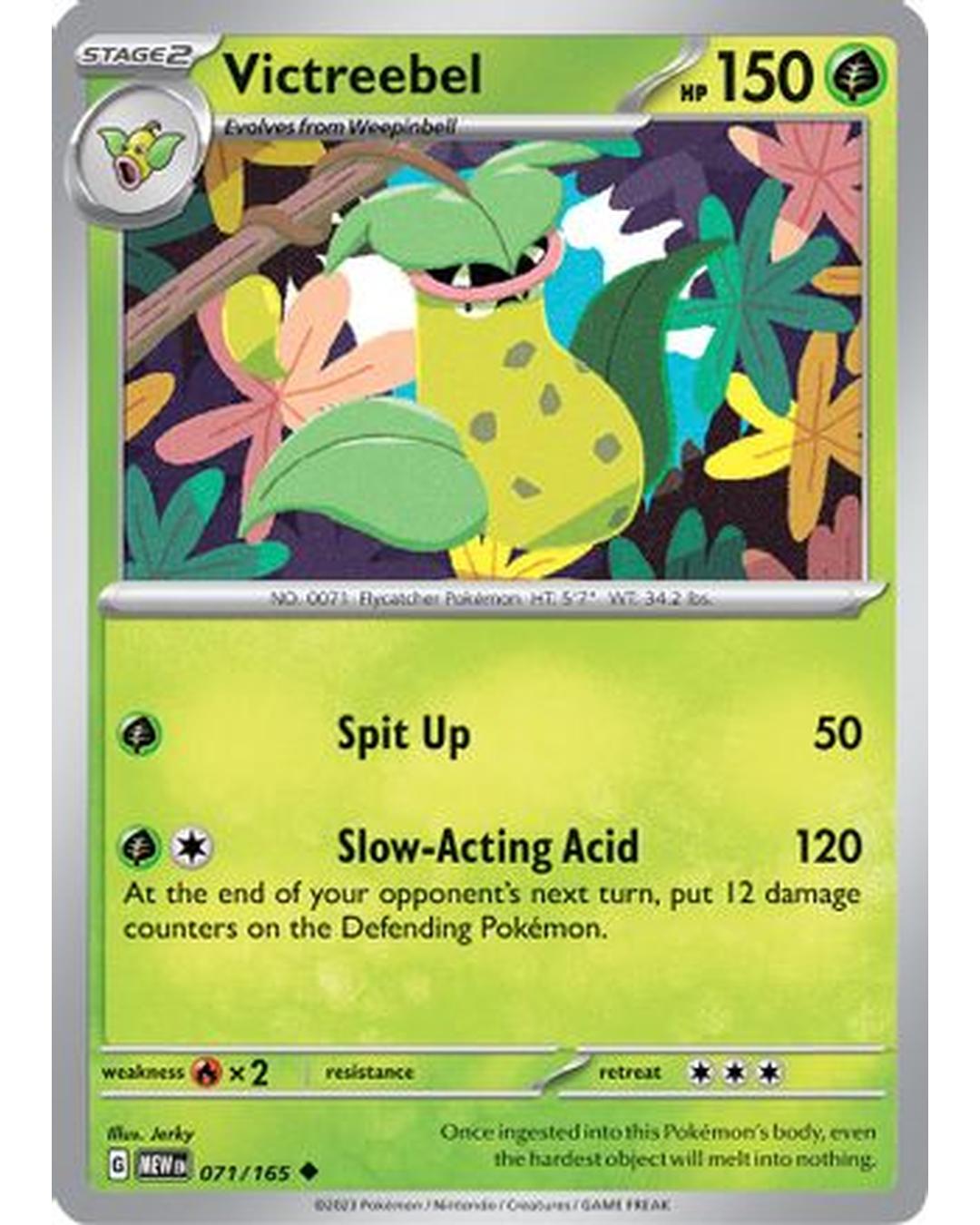 Victreebel 071/165 SV Scarlet & Violet 151 - Uncommon