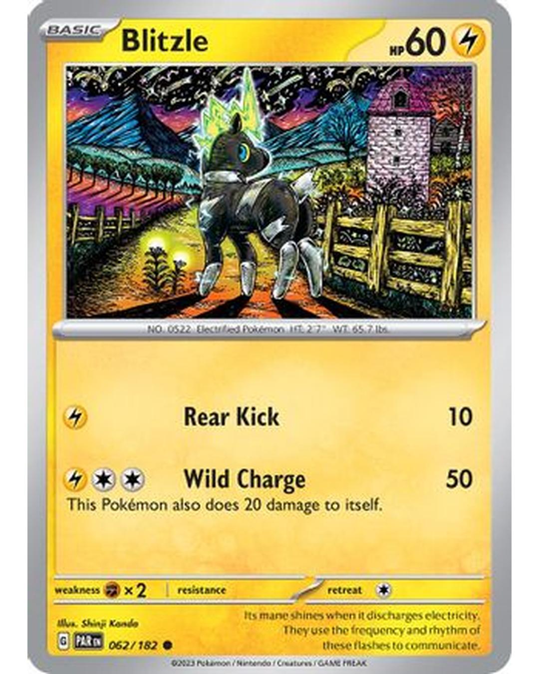 Blitzle 062/182 SV04 Paradox Rift - Common