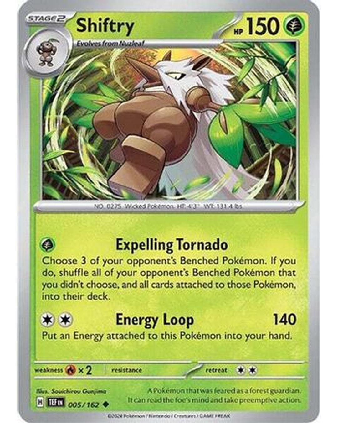 Shiftry 005/162 SV05 Temporal Forces - Uncommon