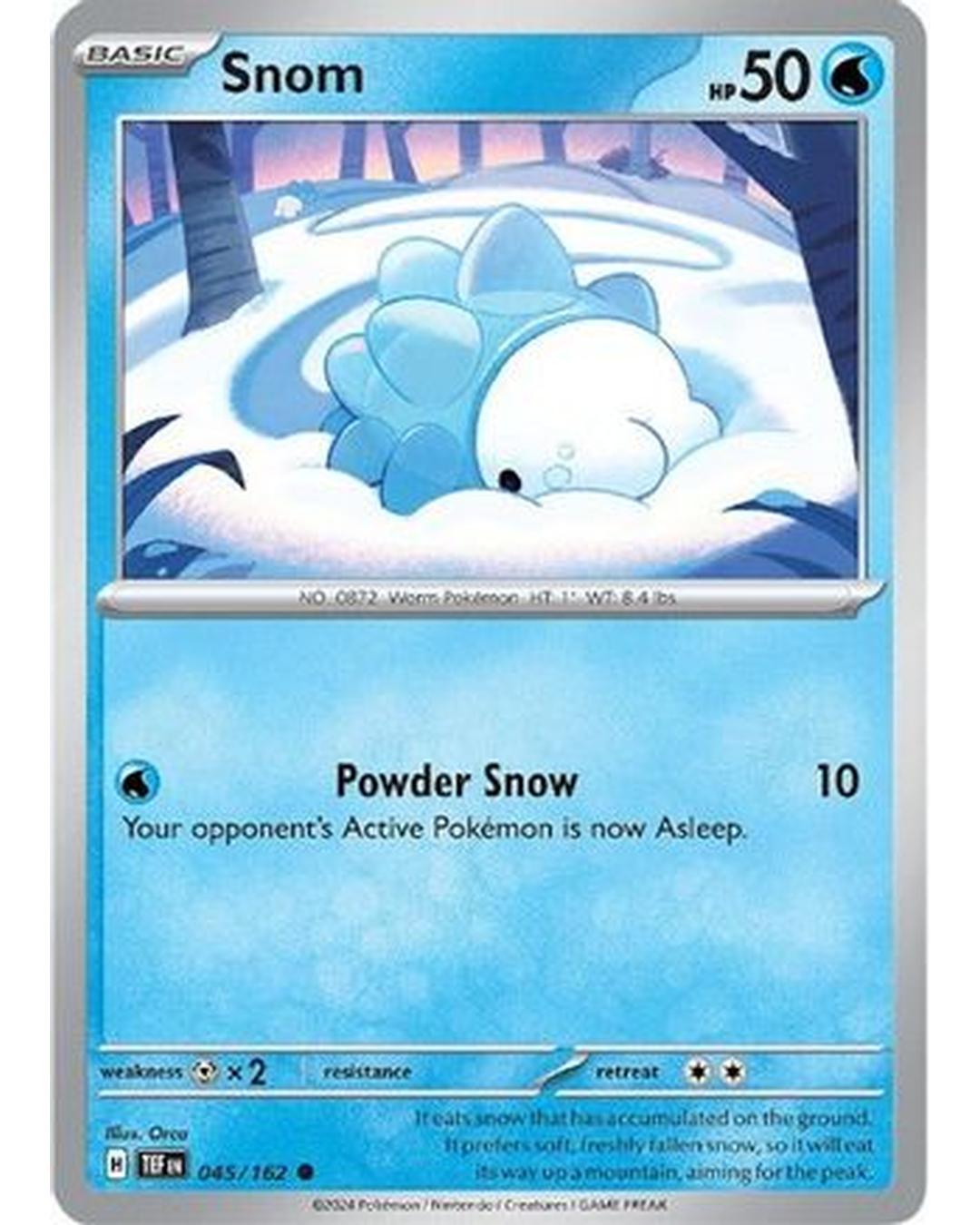 Snom 045/162 - Reverse Holofoil SV05 Temporal Forces - Common