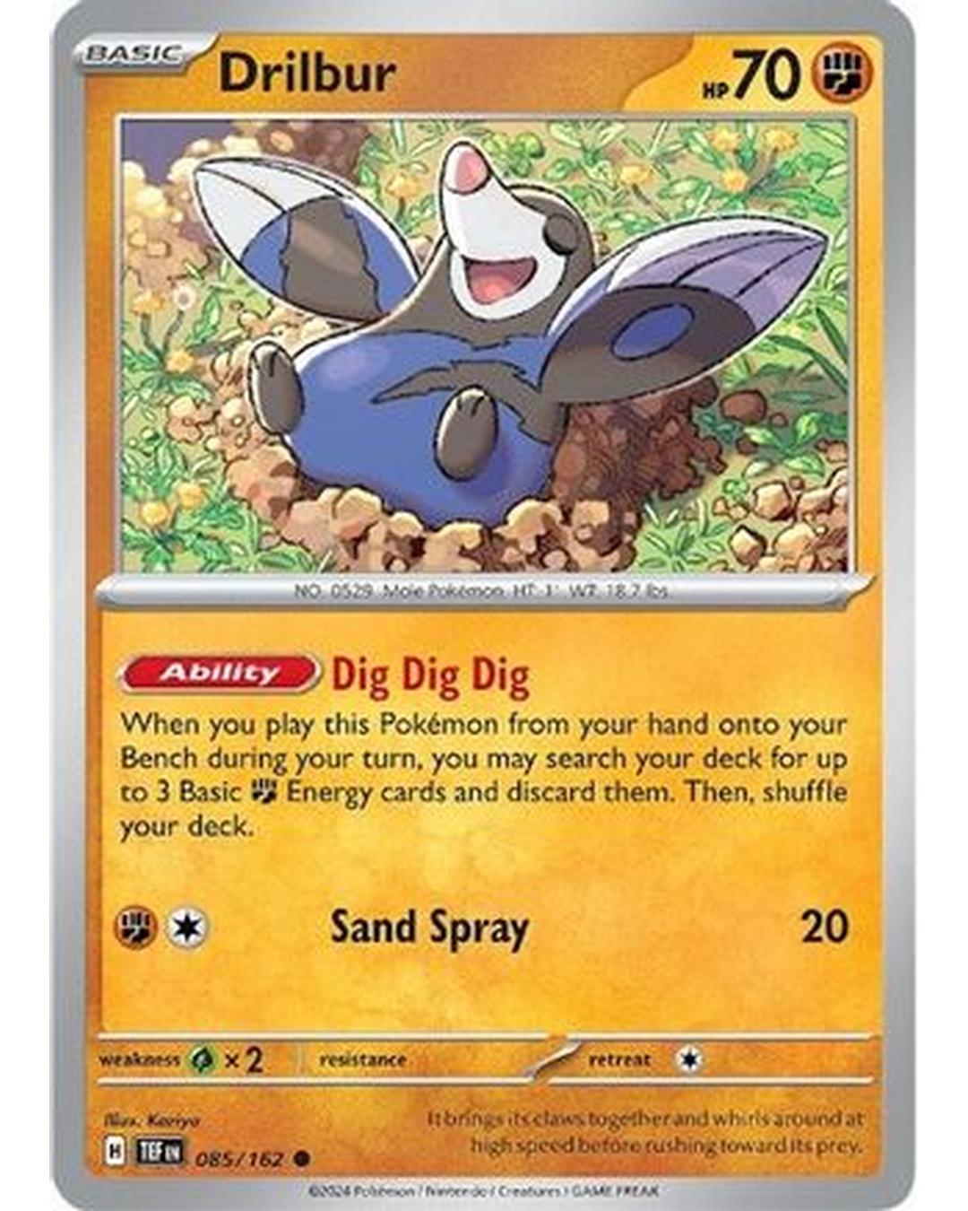 Drilbur 085/162 SV05 Temporal Forces - Common