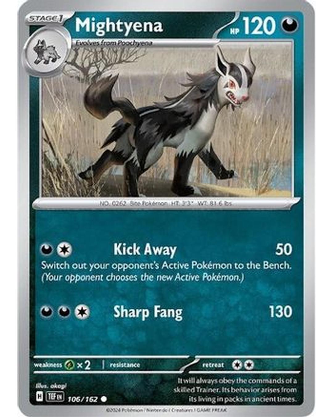 Mightyena 106/162 SV05 Temporal Forces - Common