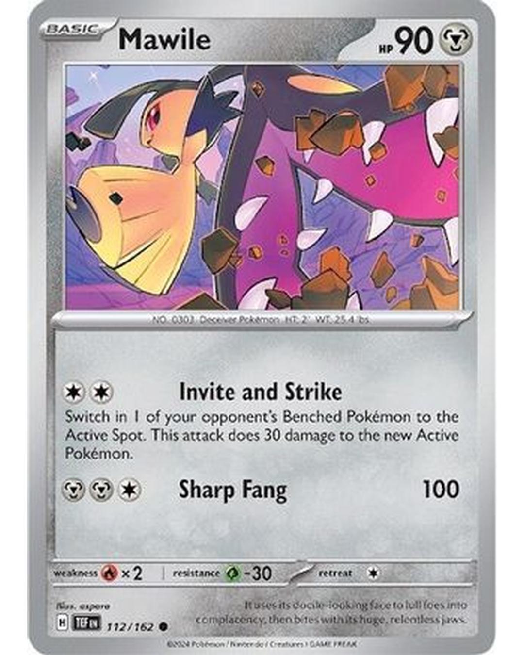 Mawile 112/162 SV05 Temporal Forces - Common