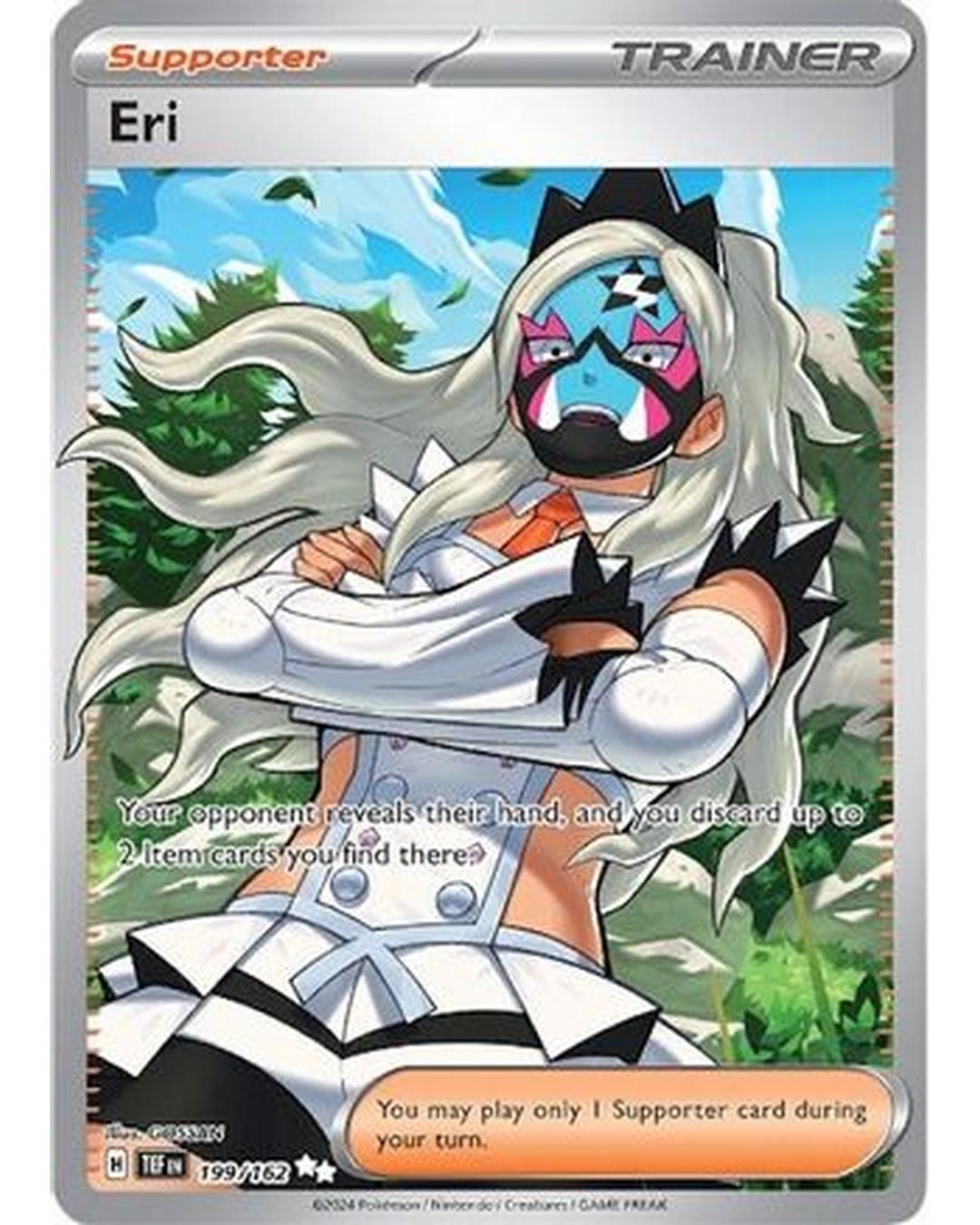 Eri 199/162 - Holofoil SV05 Temporal Forces - Ultra Rare