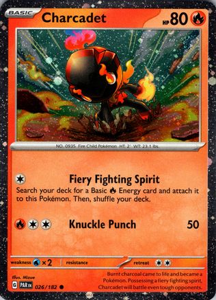 Charcadet 026/182 - Holofoil Miscellaneous Cards & Products - Promo