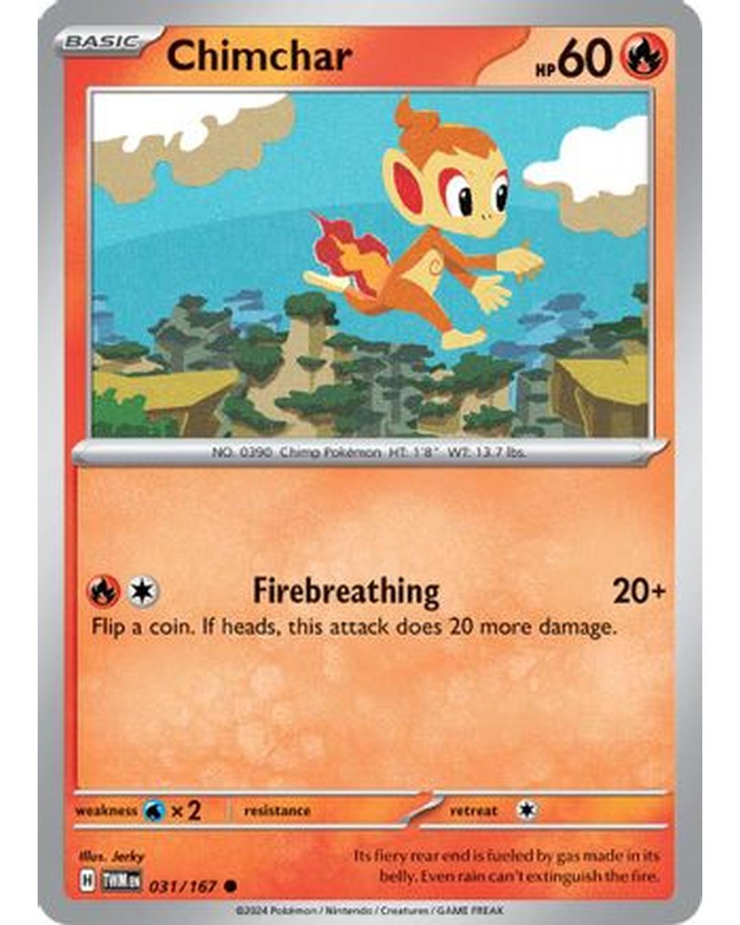Chimchar 031/167 SV06 Twilight Masquerade - Common
