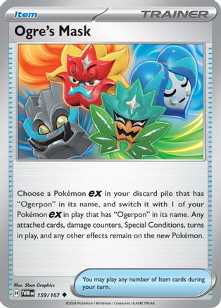 Ogre's Mask 159/167 SV06 Twilight Masquerade - Uncommon