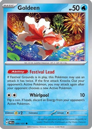 Goldeen 020/131 SV Prismatic Evolutions - Common