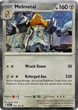 Melmetal 104/142 - Holofoil Miscellaneous Cards & Products - Promo