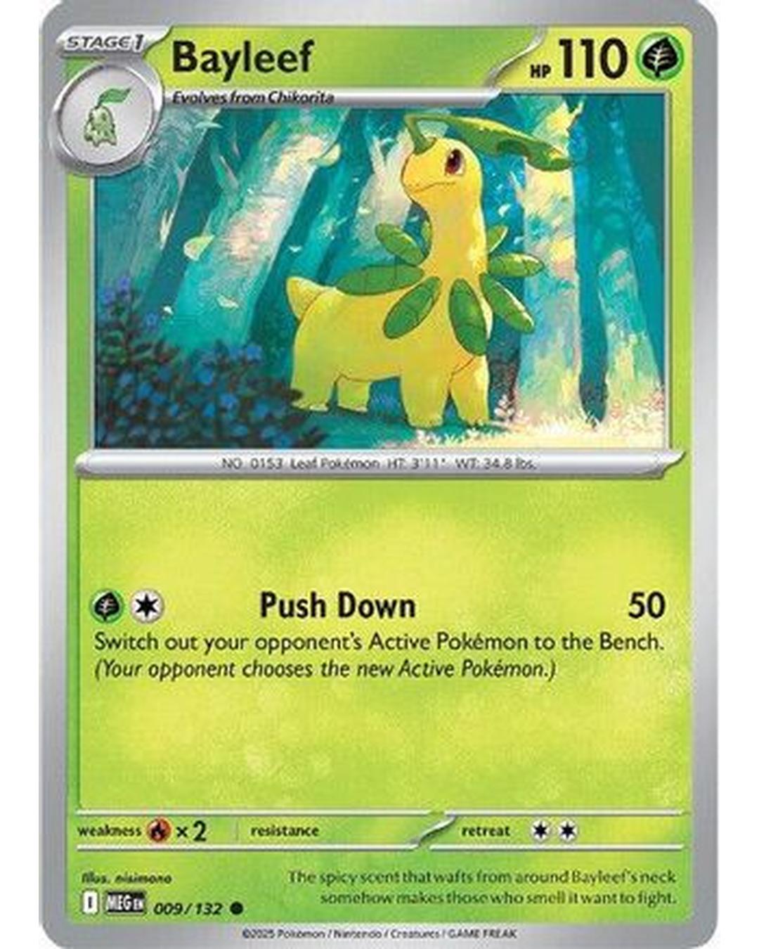 Bayleef 009/132 ME01 Mega Evolution - Common