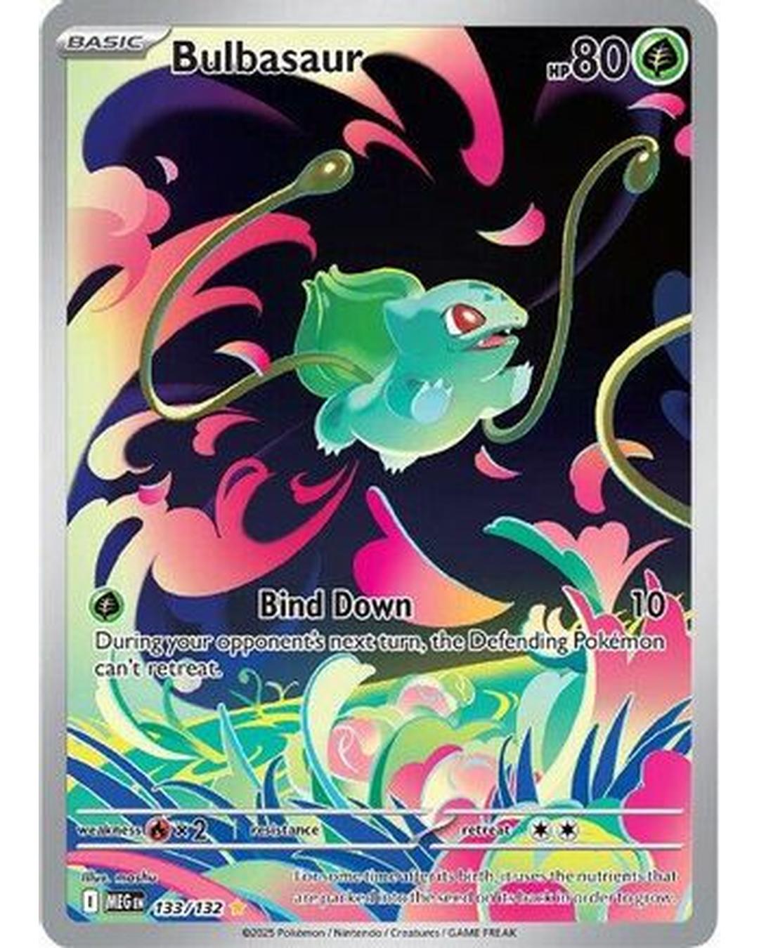 Bulbasaur 133/132 - Holofoil ME01 Mega Evolution - Illustration Rare