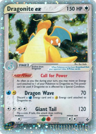Dragonite ex 090 - Holofoil Dragon - Ultra Rare