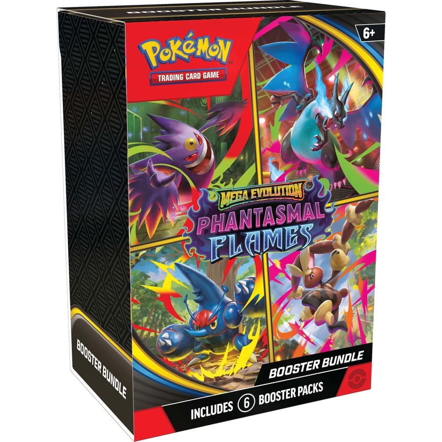Pokemon TCG - Mega Evolution  Phantasmal Flames Booster Bundle