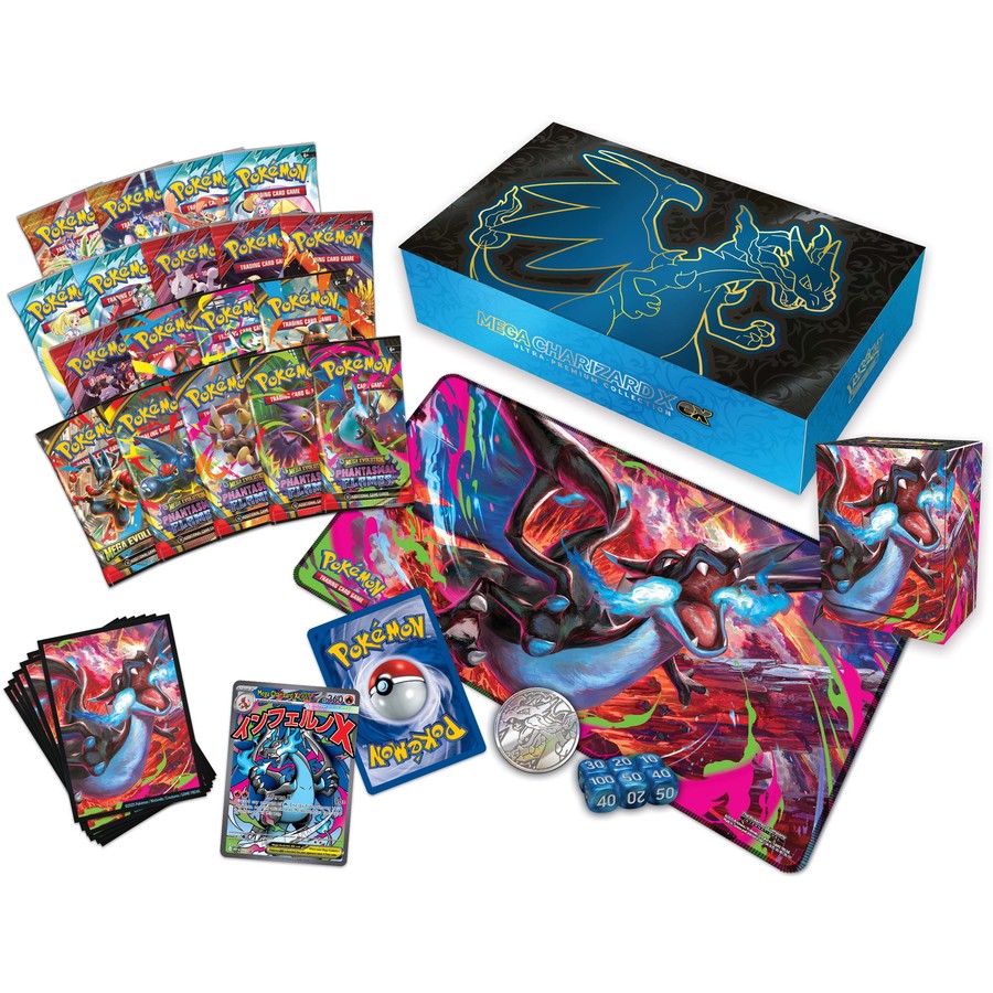 Pokemon TCG - Mega Charizard X ex Ultra Premium Collection