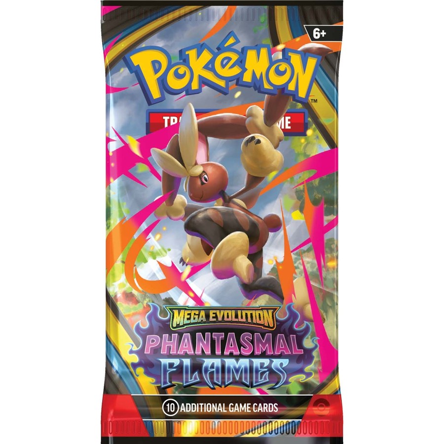 Pokemon TCG - Mega Evolution Phantasmal Flames Booster Pack