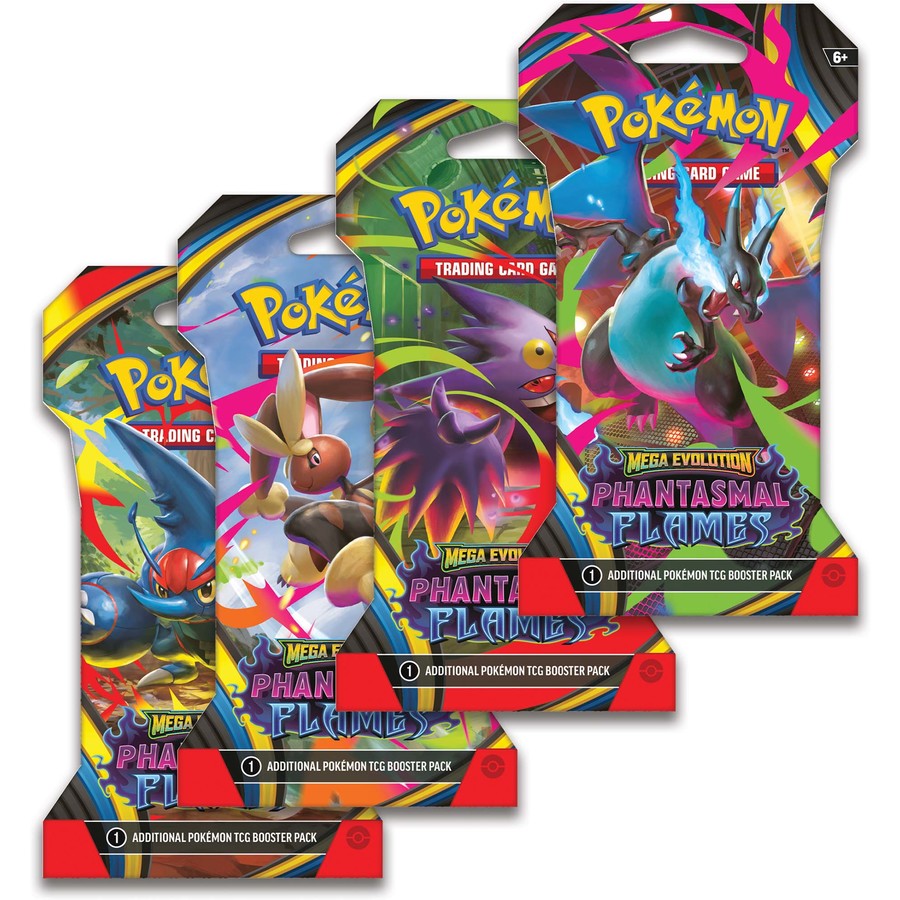 Pokemon TCG - Mega Evolution Phantasmal Flames Blister Pack