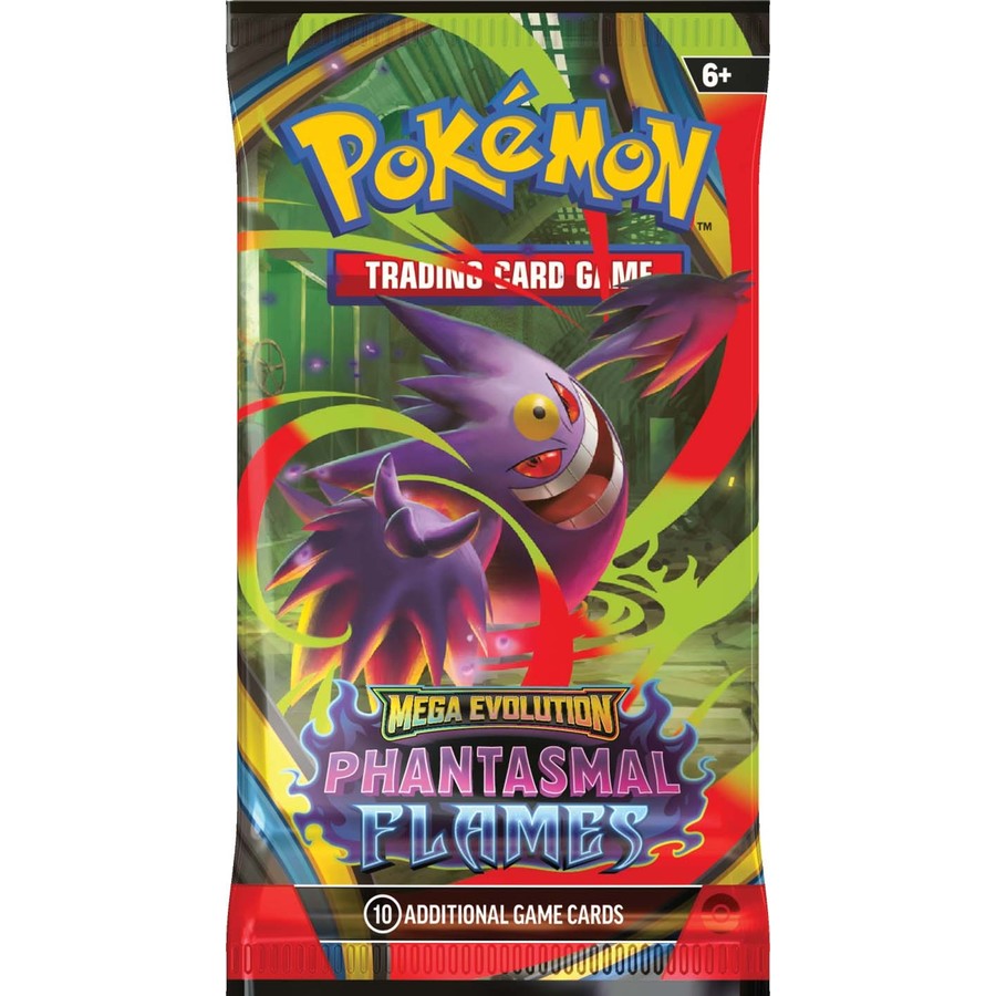 Pokemon TCG - Mega Evolution Phantasmal Flames Booster Pack