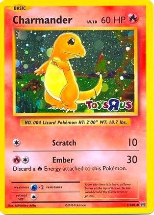 Charmander 009/108  - Holofoil Miscellaneous Cards & Products - Promo