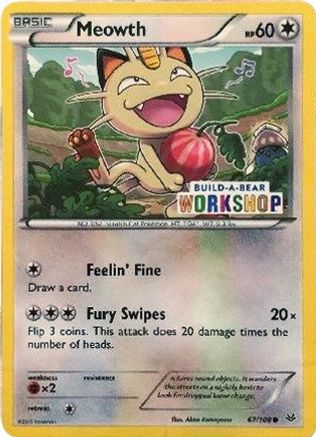 Meowth 067/108  Miscellaneous Cards & Products - Promo