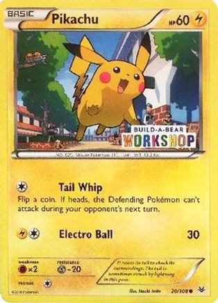 Pikachu 020/108  Miscellaneous Cards & Products - Promo