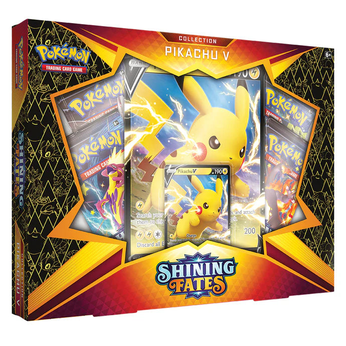 Pokemon TCG - Shining Fates Pikachu V Collection Box