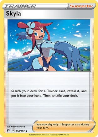 Skyla 166/192  SWSH02 Rebel Clash - Uncommon