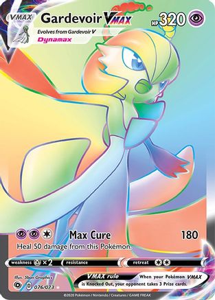 Gardevoir VMAX (Secret) 076/73  - Holofoil Champions Path - Secret Rare