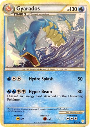 Gyarados 004/123  - Holofoil Miscellaneous Cards & Products - Promo
