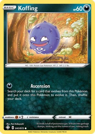 Koffing 041/072  Shining Fates - Common
