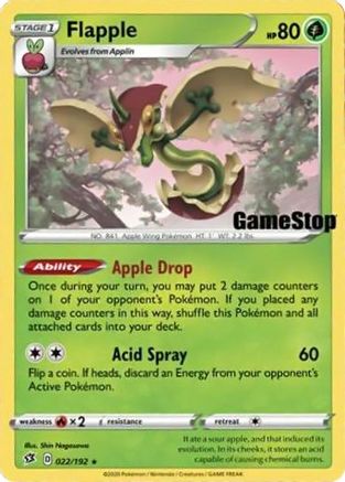 Flapple 022/192  - Holofoil Miscellaneous Cards & Products - Promo