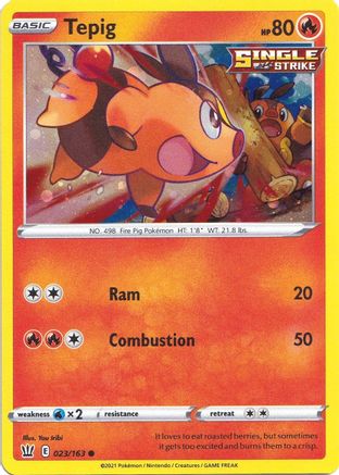 Tepig 023/163  - Holofoil Miscellaneous Cards & Products - Promo