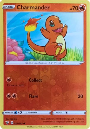 Charmander 023/185  - Reverse Holofoil Miscellaneous Cards & Products - Promo